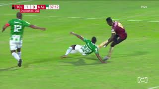 Tolima 10 Nacional gol Marco Pérez I Deportes RCN [upl. by Dyoll]