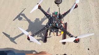 How to operate S500 Drone with APM Flight controller using Flysky fsi6x Radio Transmitter [upl. by Vil]