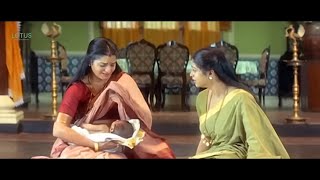 Raasi and Prema Feeds Milk For Vishnuvardhan Son  Jamindaru Kannada Movie Part 5 [upl. by Walrath]