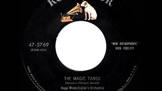 1954 HITS ARCHIVE Magic Tango The  Hugo Winterhalter with Eddie Fisher [upl. by Elades425]