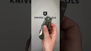 Cold Steel AD 15 OD Green 58SQ pocket knife Andrew Demko design [upl. by Einwahr]