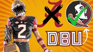 Earl Little Jr COMMITS to FSU Football  HUGE Transfer Portal Pickup from Alabama [upl. by Anod522]