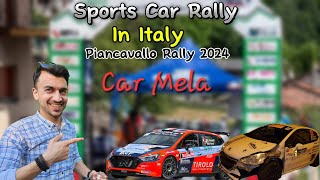 Sports Car Rally In italy  Piancavallo Rally 2024  Sports Car Mela  Italy rally pakwheel 4K HD [upl. by Ahsilra518]