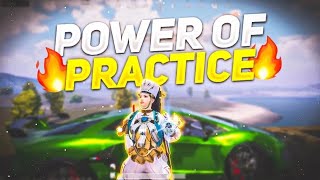 POWER OF PRACTICE  SMOOTH AND 90 FPS  POCO X6 PRO  BGMI MONTAGE  LOC GAMER [upl. by Orsini]