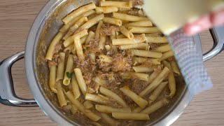 PASTA ALLA GENOVESE ricetta originale di Napoli con gli ziti spezzati [upl. by Marelda]