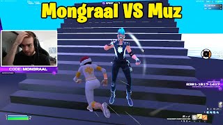 Mongraal VS XSET Muz 1v1 TOXIC Buildfights [upl. by Aihsram]