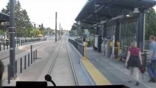 Link light rail through South Seattle 2x speed [upl. by Nerreg]