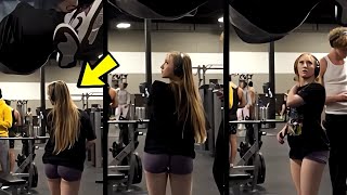 Scaring People With Calisthenics in Gyms [upl. by Pier]