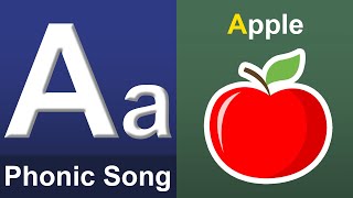 ABC Song Rap  Phonics Song with Two Words  ABC Alphabet Song A to Z for Kids  A for apple [upl. by Lynnelle]