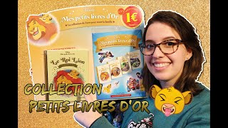 Découverte collection Disney  Mes petits livres dor [upl. by Vogeley]