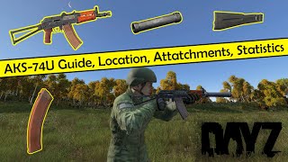 Dayz AKS74U Guide Location Attatchments Statistics WeaponWednesday [upl. by Yddet525]