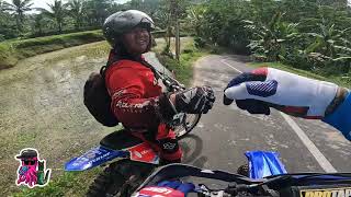 RIDING ON A VOLCANO  Bali Wilderness Tour Ride YZF250FX Bali Bike Tour [upl. by Crofton]