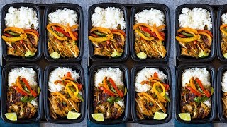 Chili Lime Chicken and Rice Meal Prep Bowls [upl. by Countess117]