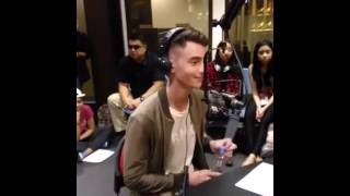 Greyson Chance Interview on Monster Radio RX 931  Part 2 [upl. by Esilrahc]