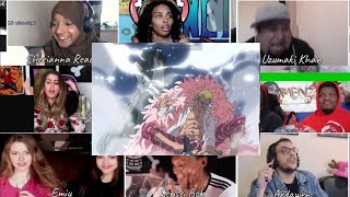 Aokiji saves Smoker Reaction Mashup  Aokiji amp Smoker vs Doflamingo One Piece [upl. by Xela]