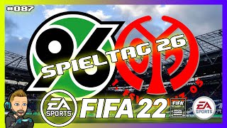 WIR SBIELAquotENquot  FIFA 22 HANNOVER 96 S2 ⚽️ 087  VS MAINZ⚽ [upl. by Koerlin]