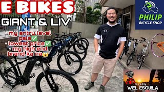 E BIKES NA PANGMALAKASAN  ABOT KAYA PALA  PHILIP BICYCLE SHOP [upl. by Imelida]