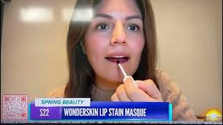 WONDERSKIN LIP STAIN MASQUE ON THE TODAY SHOW’S SPRING BESTSELLERS 😍 [upl. by Jeannine]