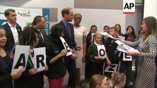 Prince William meets antibullying campaigners [upl. by Mukund300]