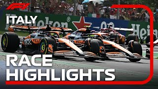 Race Highlights  2024 Italian Grand Prix [upl. by Kironde]