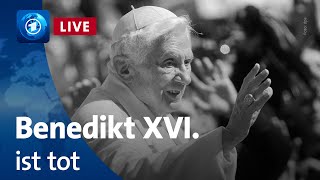 Benedikt XVI gestorben  Joseph Ratzinger ist tot [upl. by Eddi576]