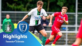 😤 Scheveningen REKENT AF met concurrent  Highlights SVV Scheveningen  ADO20 [upl. by Onnem628]