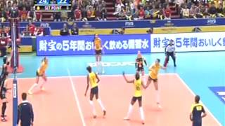 Brasil x Japão  Copa dos Campeões de Vôlei Feminino 2013 [upl. by Lauber906]