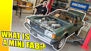 MINI FABBING Our Cortina  Turbo Cortina Build  Part 7 [upl. by Adnaloj]