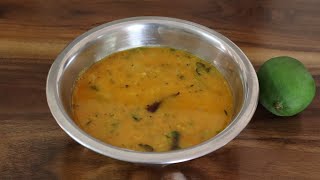 No Onion No Garlic Mango Dal  Mango Dal  Recipe  Mamidikaya Pappu [upl. by Pember52]