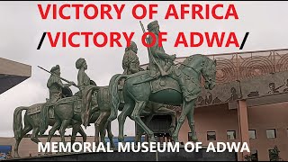 MEMORIAL VICTORY 0F ADWA MUSEUM ALSO KNOWN AS THE VICTORY OF AFRICA PARTS OF OUTSIDE [upl. by Acinelav]