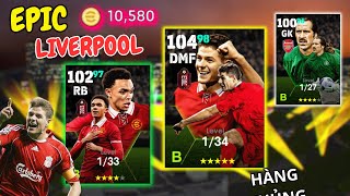 Dùng 10500 Coins Quay BOX EPIC SĂN NHỮNG CON HÀNG KHỦNG CỦA LIVERPOOL  eFootball 2024 [upl. by Yllac]