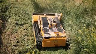 Extreme RC slope mower  AS 1000 OVIS RC [upl. by Kcirted628]