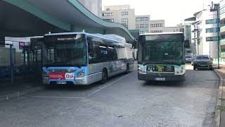 BUS 61 et 145 RATP église de Pantin [upl. by Lorraine]