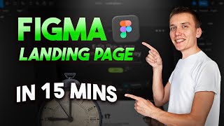 Figma Tutorial For Beginners 2024  Web Design of Landing Page [upl. by Hepza]