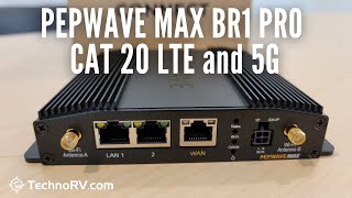 Pepwave BR1 PRO LTE and 5G Cellular Routers [upl. by Ecinaej285]