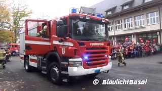 Hauptübung Stützpunktfeuerwehr Muttenz Einsatzübungen [upl. by Marve]