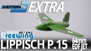 Freewing Lippisch P15 64mm EDF Jet  Extra Flight  Motion RC [upl. by Seem]