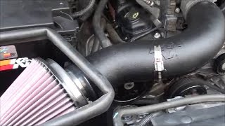 Installing KampN COLD AIR INTAKE on JEEP WRANGLER  gain more horsepower fast [upl. by Dlanor]