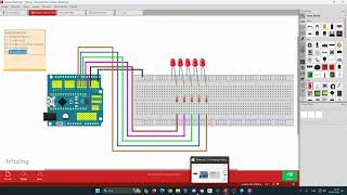 6  Mblock İle Arduino Programlama  Dışarıdan  İçeriye Yanan Led Karaşimşek [upl. by Amek232]