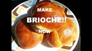 BRIOCHE My version of a quicker easier kinder brioche [upl. by Sialac]