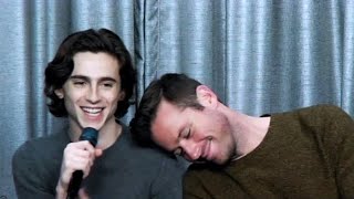 Armie Hammer Trying To EAT Timothee Chalamet [upl. by Uund898]