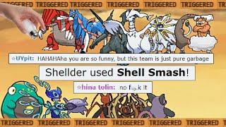 I Destroyed A Toxic Legendary Spammer With My Shellder [upl. by Ahsats]