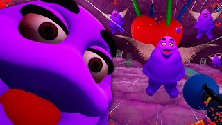 UPDATE THE GRIMACE SHAKE McDonalds Horror  Full Game  NEW Ending  No Commentary [upl. by Anitnerolf]