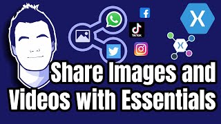 Share Images and Videos with Essentials Share in XamarinForms [upl. by Jaymie279]