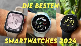 Die besten Smartwatches 2024 Unsere Favoriten in JEDER Preisklasse [upl. by Ylrebmek747]