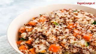 QUINOA RECEPT MET ZOETEAARDAPPEL 🍠🍚 [upl. by Zednanref]