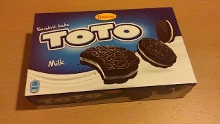 Toto keks  Mleko  Toto biscuits  Milk [upl. by Anifad]