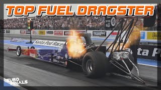 TOP FUEL DRAGSTER AT THE EURO FINALS 2024  SANTA POD RACEWAY [upl. by Tigram]