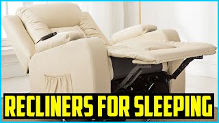 Top 5 Best Recliners for Sleeping in 2024 Reviews [upl. by Enaelem83]