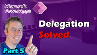 Wait Solve Delegation Easily In Power Apps Search [upl. by Kumar]